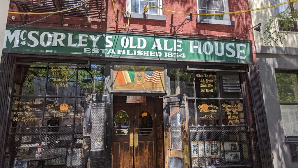 the most famous Irish bar in New York City