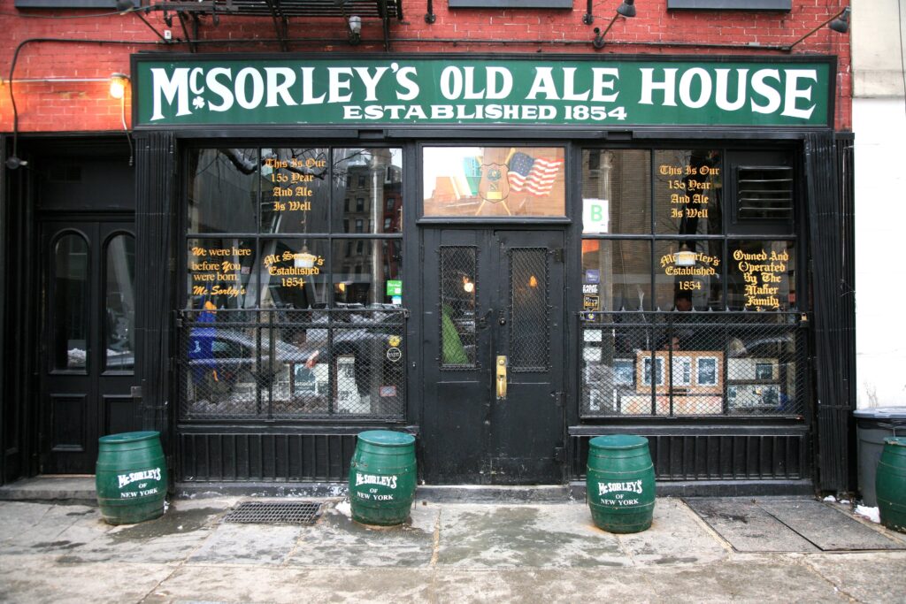 McSorley's Old Ale House in the East Village