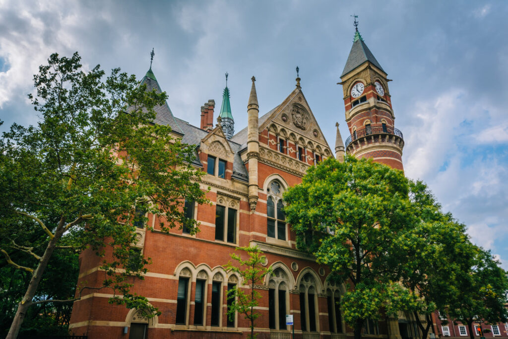 Jefferson Market Library on Sixth Avenue in Greenwich Village, Manhattan