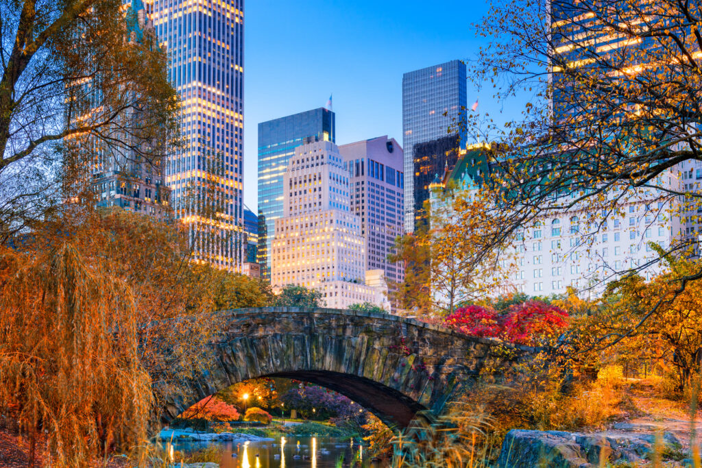 Central Park in autumn