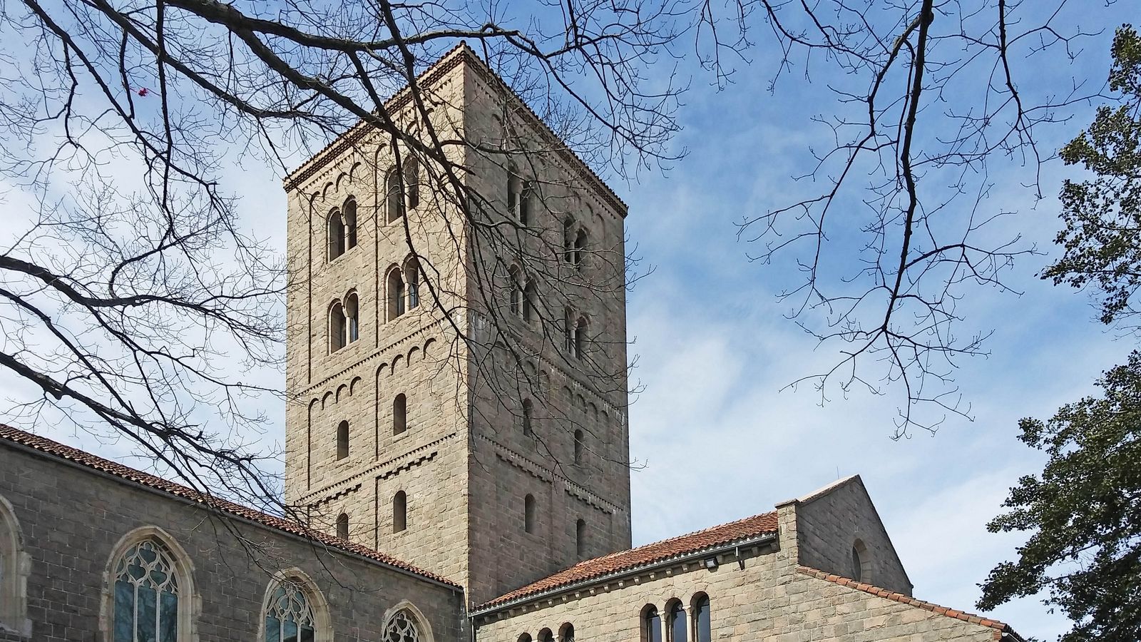 The Cloisters museum in Fort Tryon Park, upper Manhattan, New York City