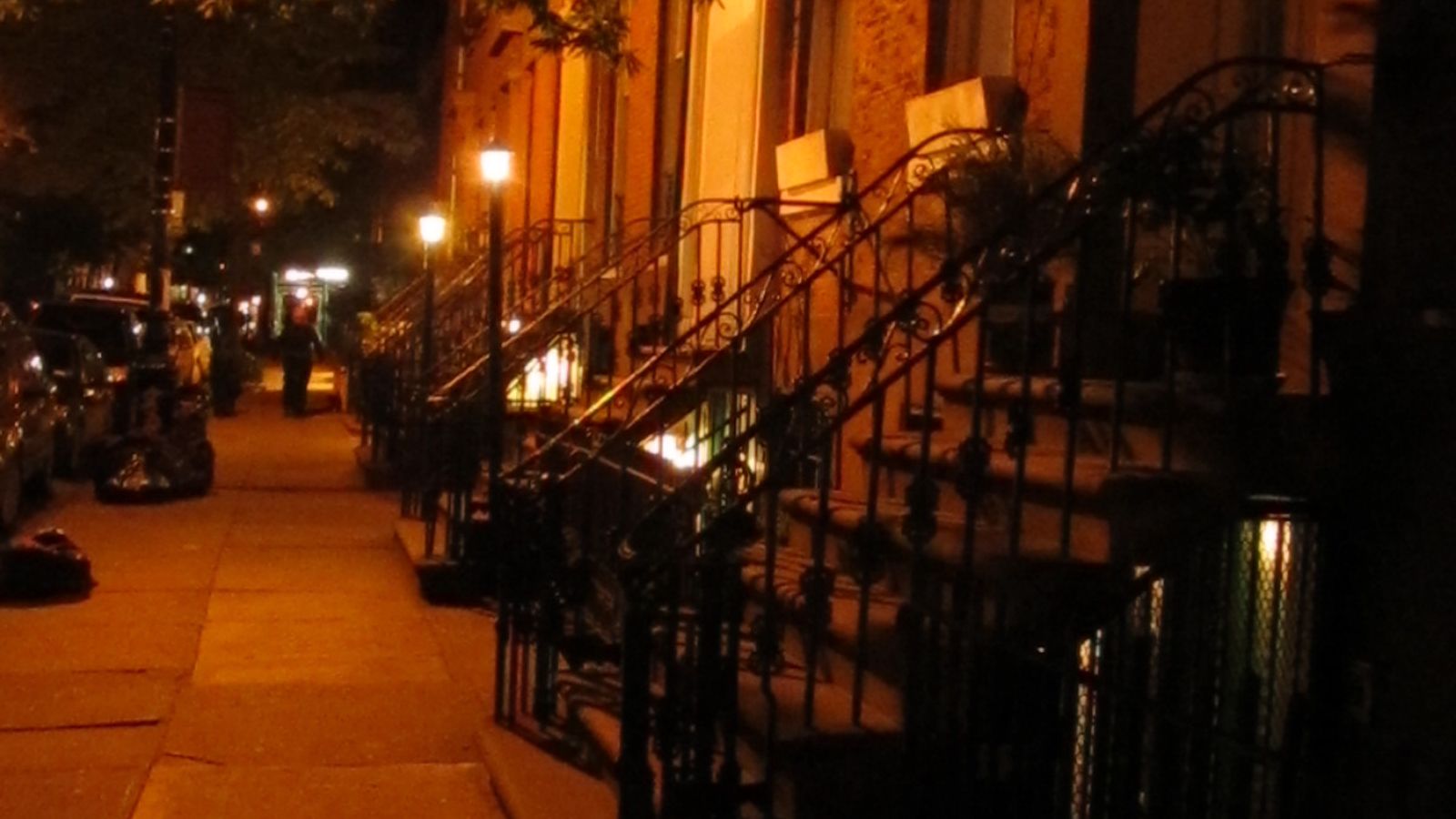 Attractive rowhouses of Greenwich Village in Manhattan, New York City