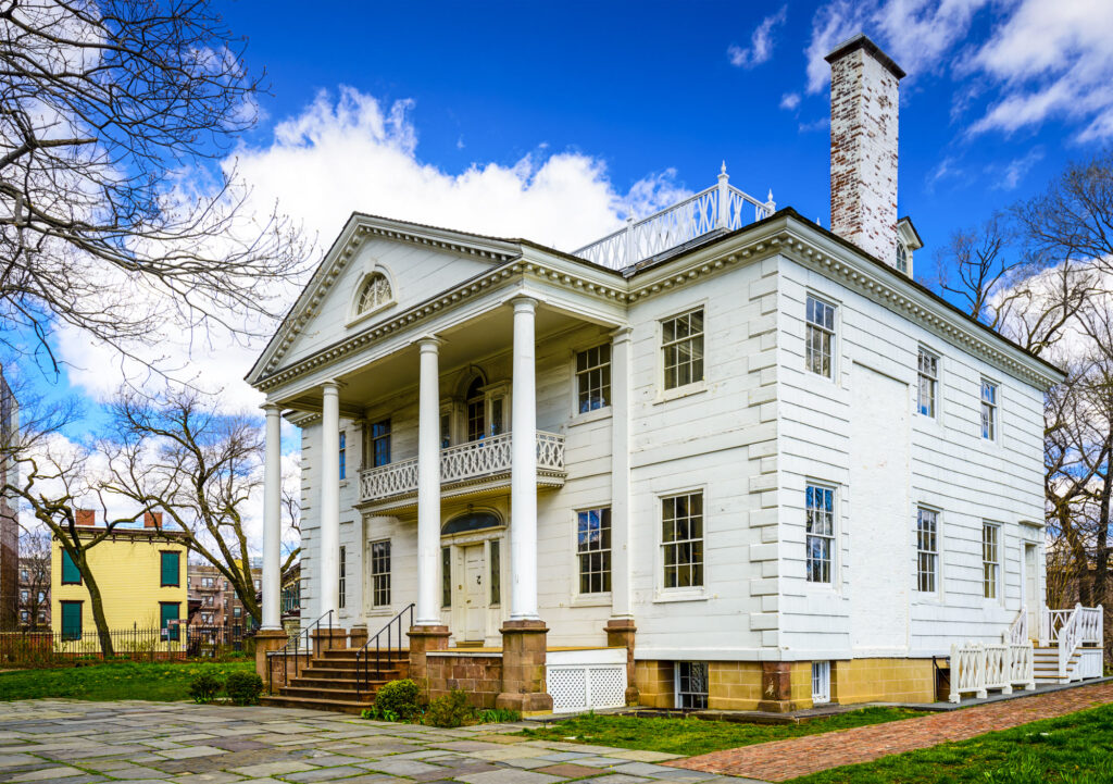 Morris-Jumel Mansion in Washington Heights, Manhattan