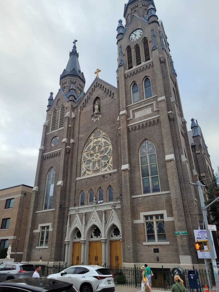 St. Stanislaus Kostka Church, the Polish parish church in Greenpoint, Brooklyn