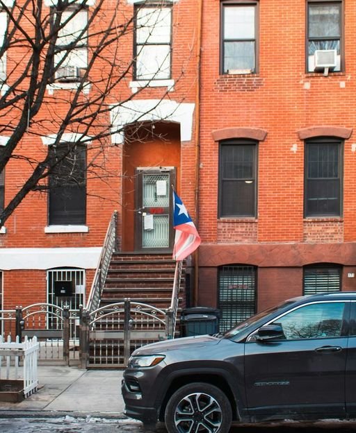 Washington Heights New York City neighbourhood street scene